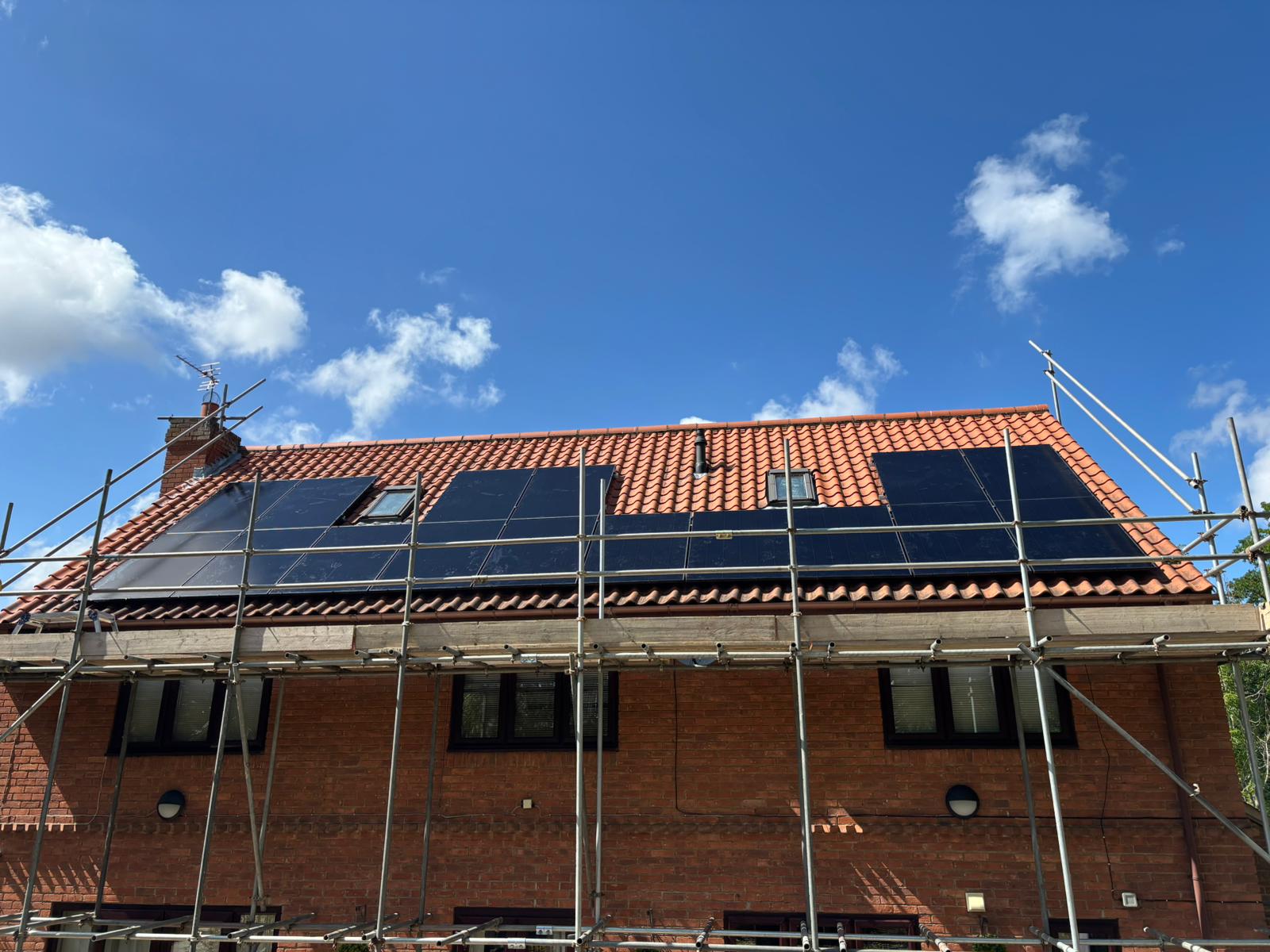 Domestic Installation at Coulby Newham now complete