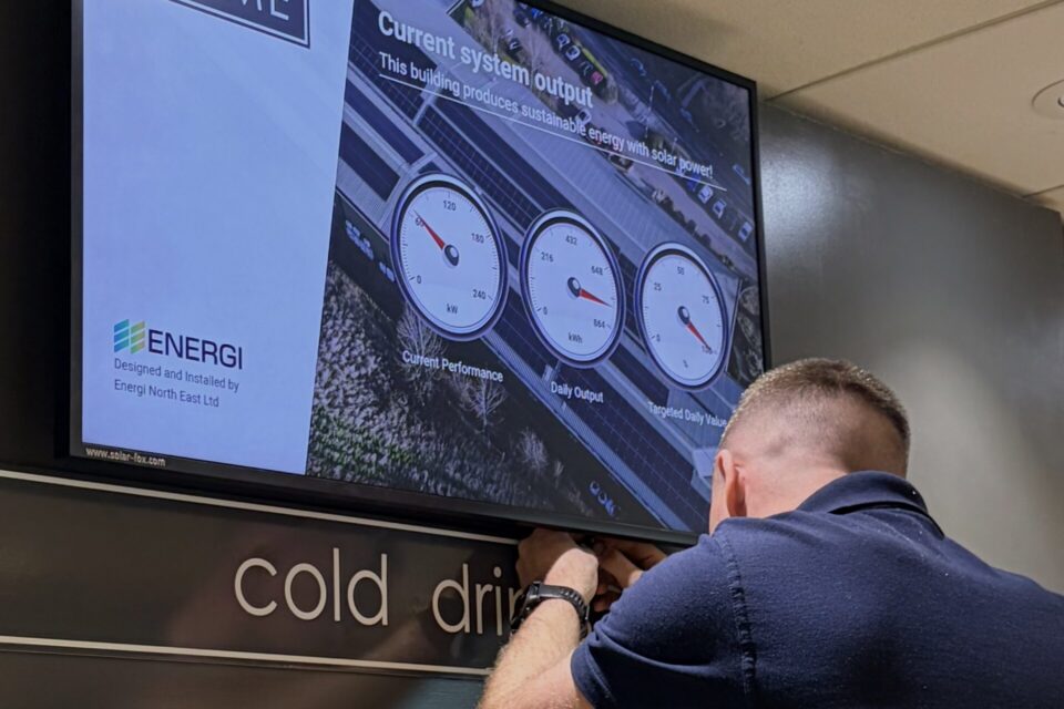 A North Yorkshire First: Barkers Homeware Gets a Real-Time Solar Monitor