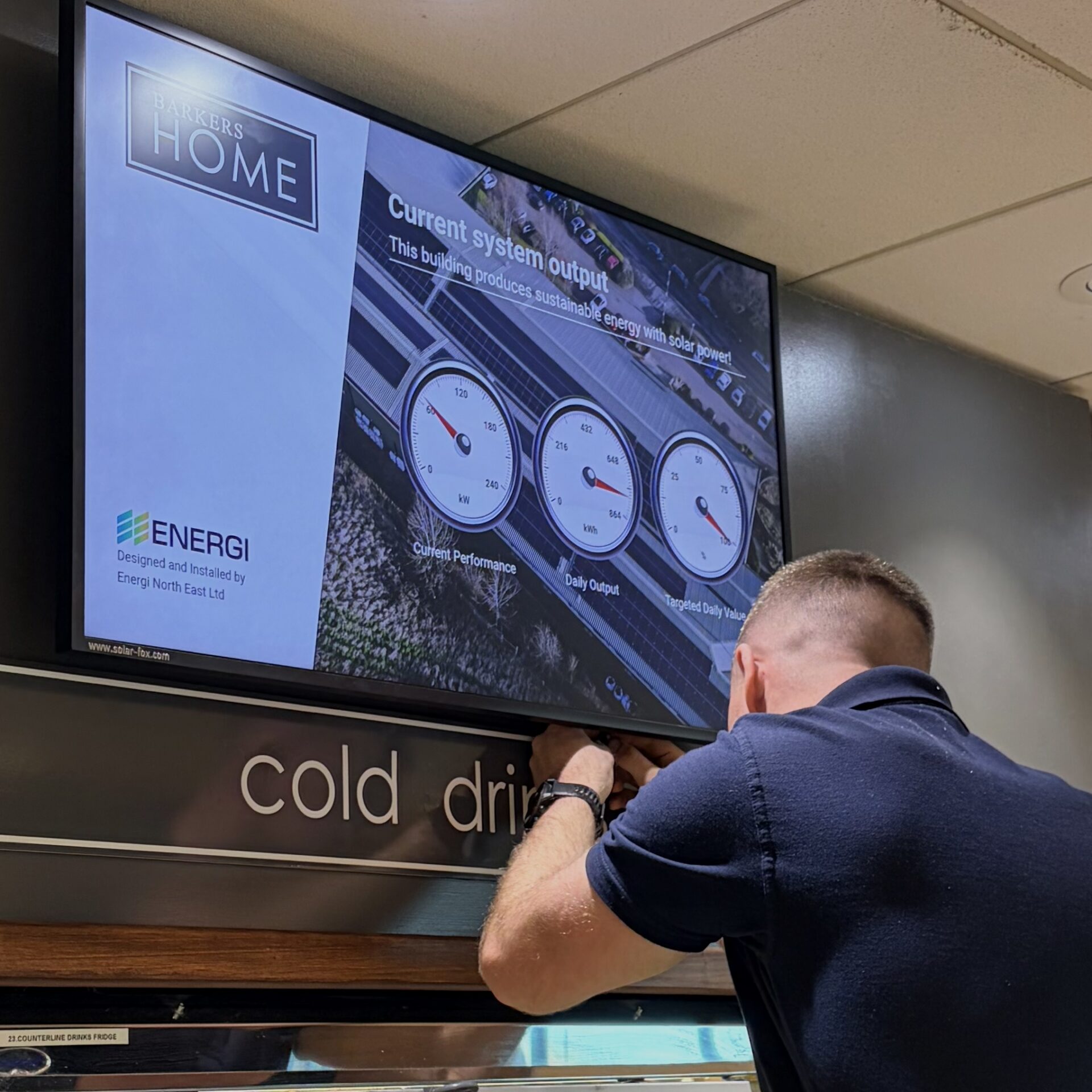 A North Yorkshire First: Barkers Homeware Gets a Real-Time Solar Monitor